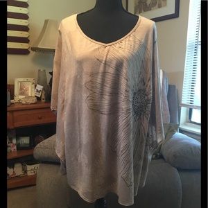 Sunflower design casual shirt